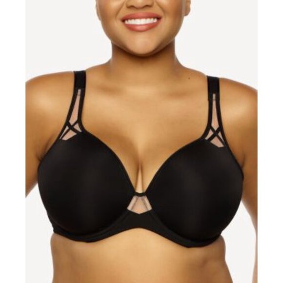 Paramour 40DD Plus Size Amaranth Lightweight Lightly Lined Underwire Bra - Picture 1 of 7